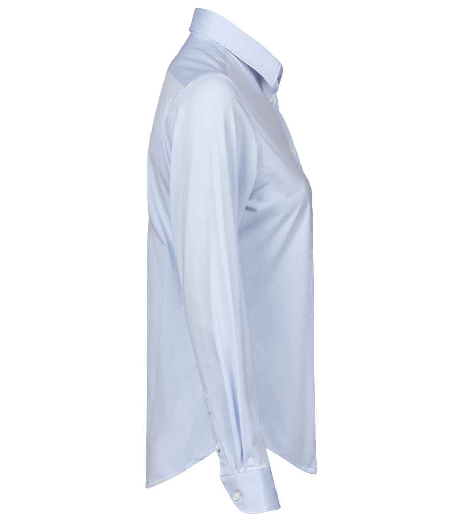 Tee Jays Tee Jays Ladies Active Long Sleeve Stretch Shirt Light Blue
