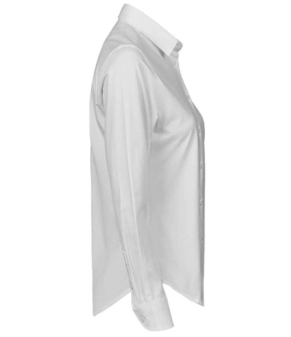 Tee Jays Tee Jays Ladies Active Long Sleeve Stretch Shirt White