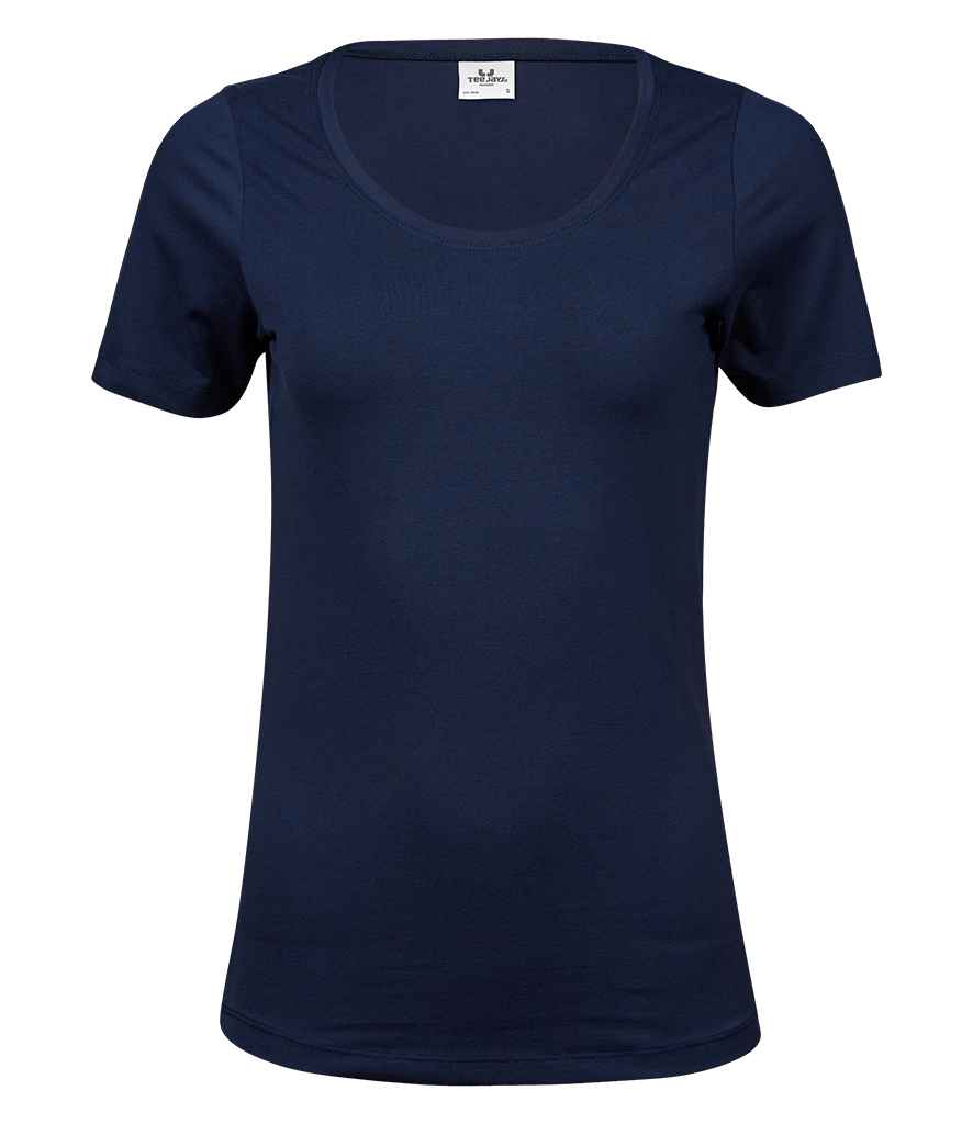 Tee Jays Tee Jays Ladies Stretch T-Shirt Navy