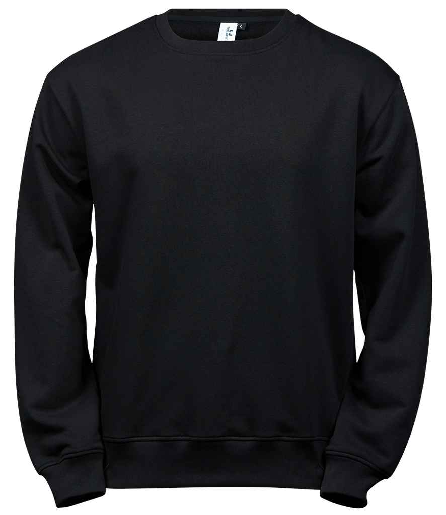 Tee Jays Power Organic Sweatshirt in Black
