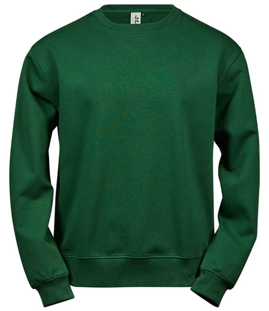 Tee Jays Power Organic Sweatshirt in Forest Green