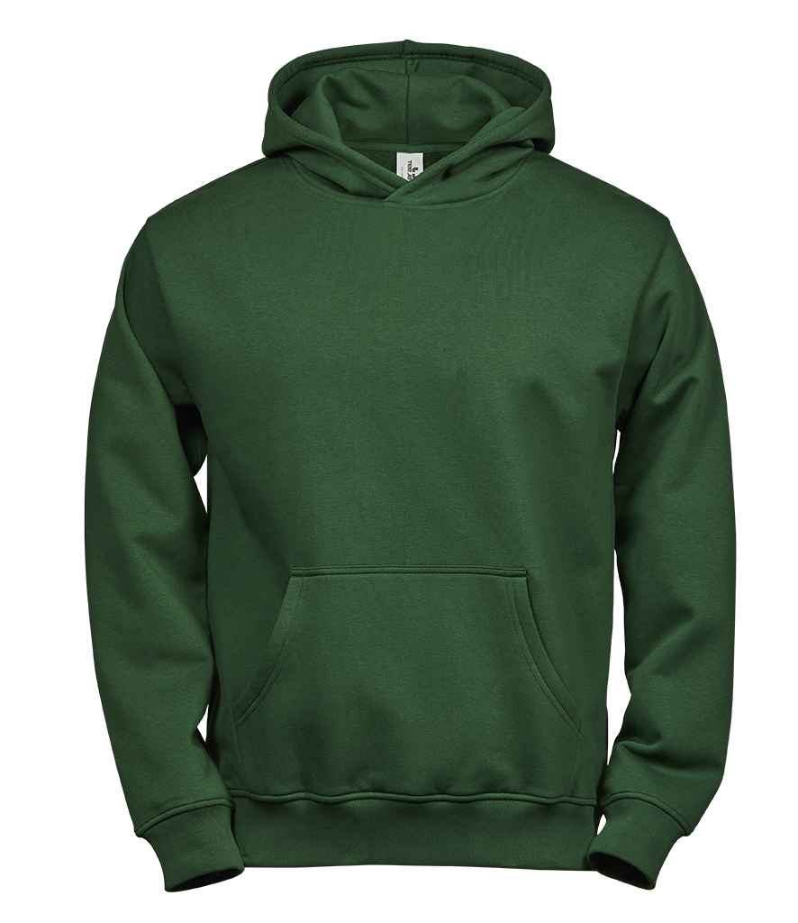 Tee Jays Kids Power Hoodie in Forest Green