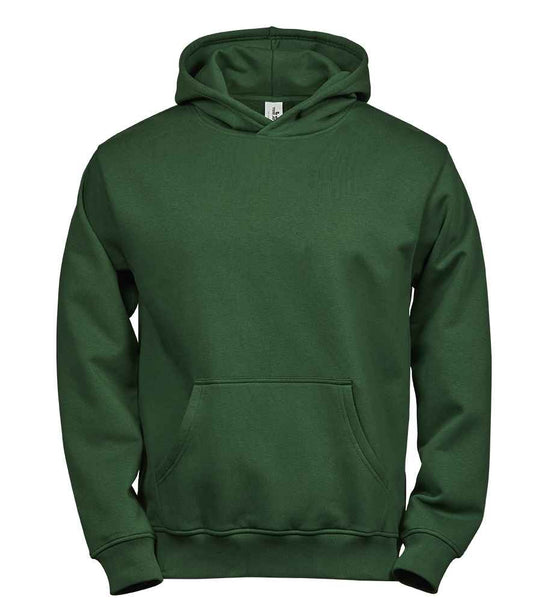Tee Jays Kids Power Hoodie in Forest Green
