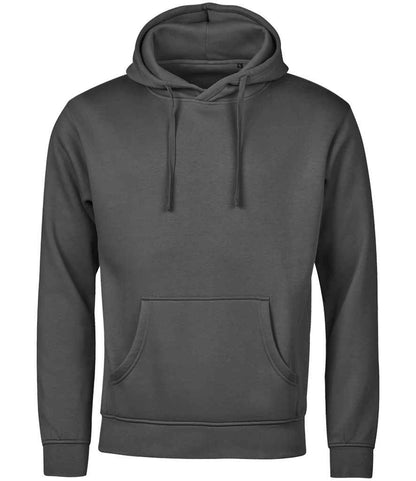Tee Jays Tee Jays Unlabeled Hooded Sweatshirt Dark Grey