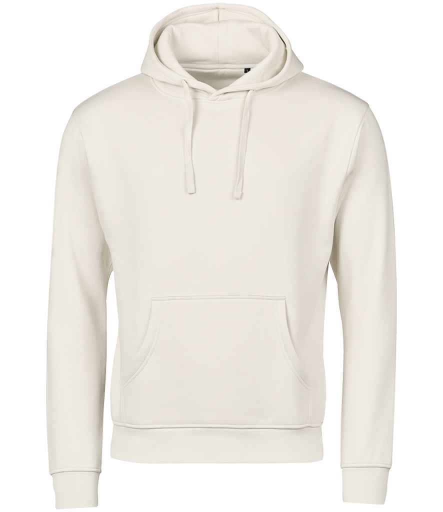 Tee Jays Unlabeled Hooded Sweatshirt in Ecru