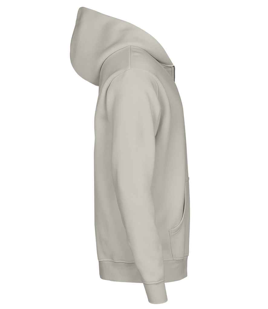 Tee Jays Tee Jays Unlabeled Hooded Full Zip Sweatshirt Cement