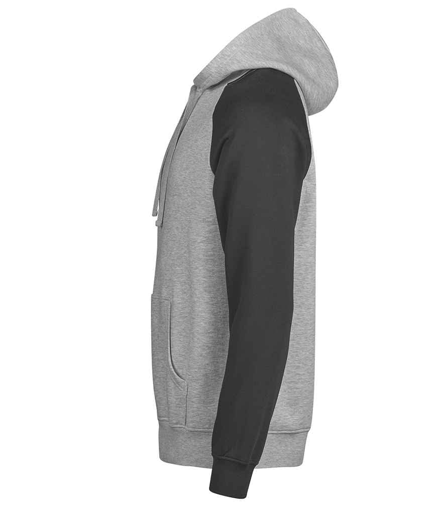 Tee Jays Unlabeled Two-Tone Hooded Sweatshirt