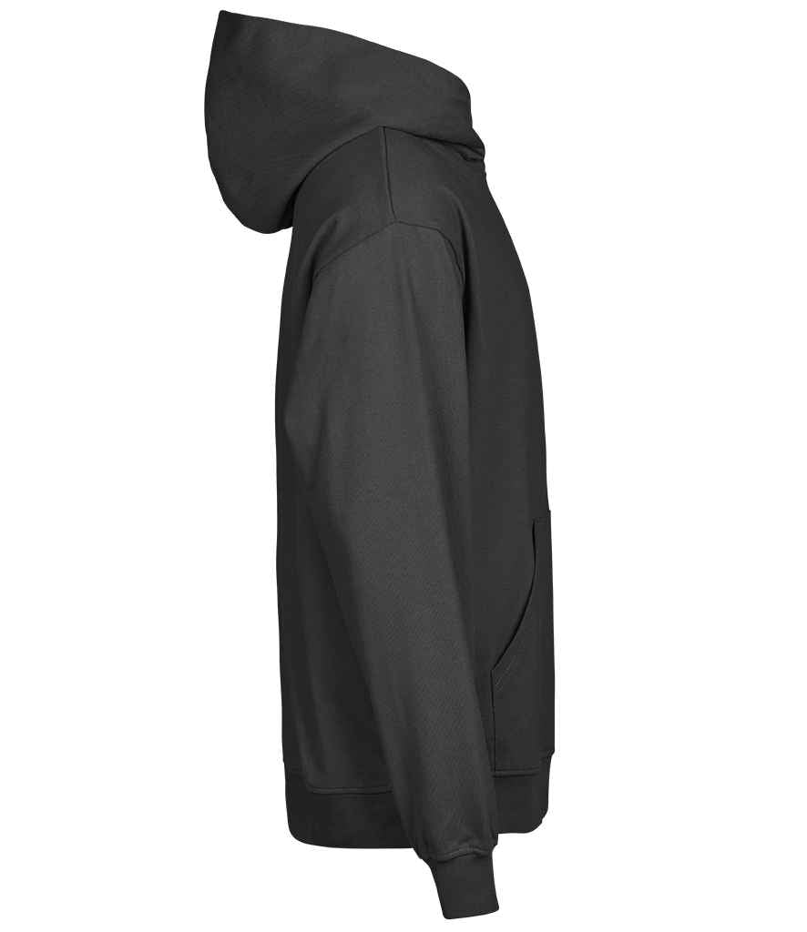 Tee Jays Tee Jays Unlabeled Heavy Loose Fit Hooded Sweatshirt Black