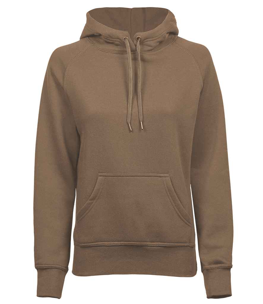 Tee Jays Tee Jays Ladies Raglan Hooded Sweatshirt Wood