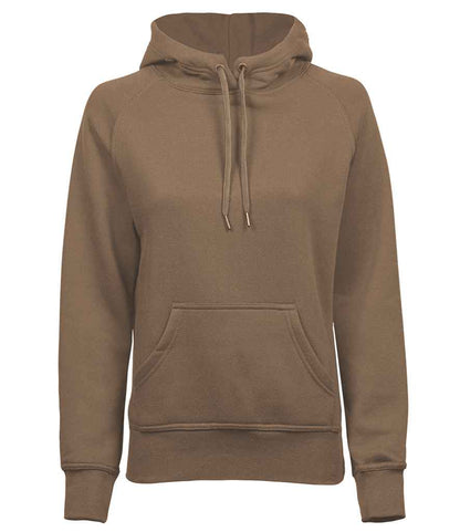 Tee Jays Tee Jays Ladies Raglan Hooded Sweatshirt Wood