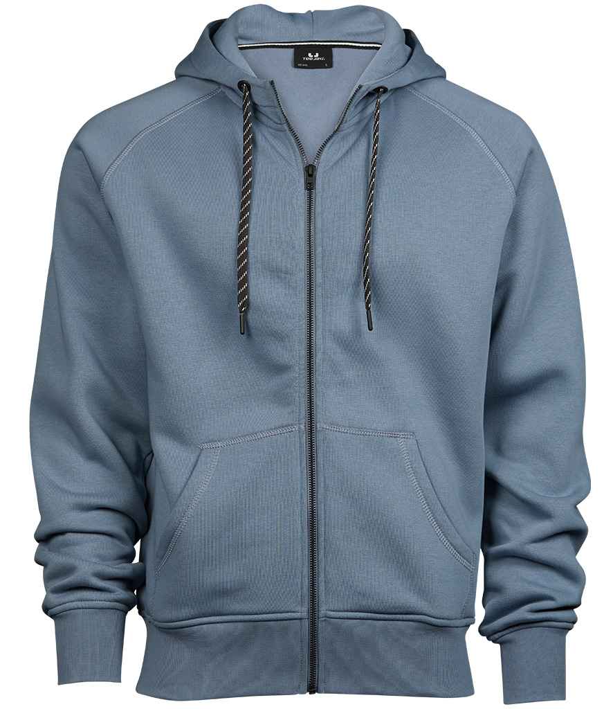 Tee Jays Tee Jays Fashion Zip Hooded Sweatshirt Flintstone