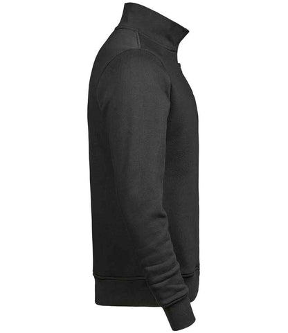 Tee Jays Tee Jays Half Zip Sweatshirt Dark Grey