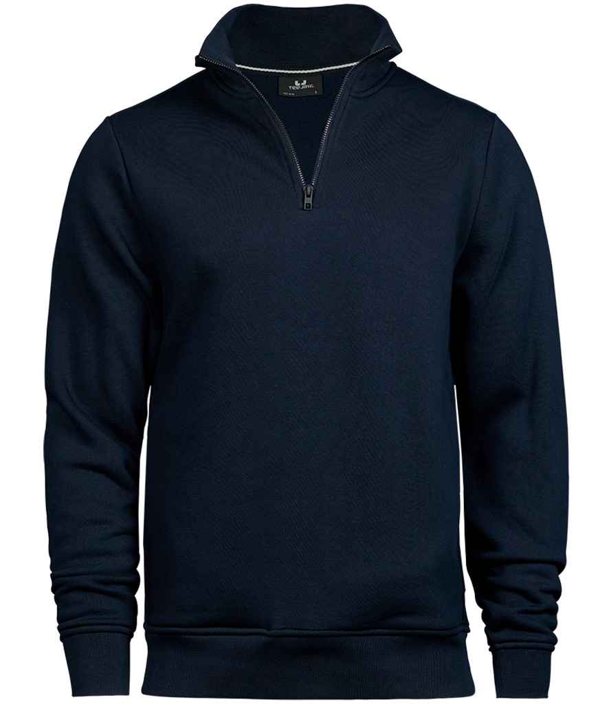 Tee Jays Tee Jays Half Zip Sweatshirt Navy