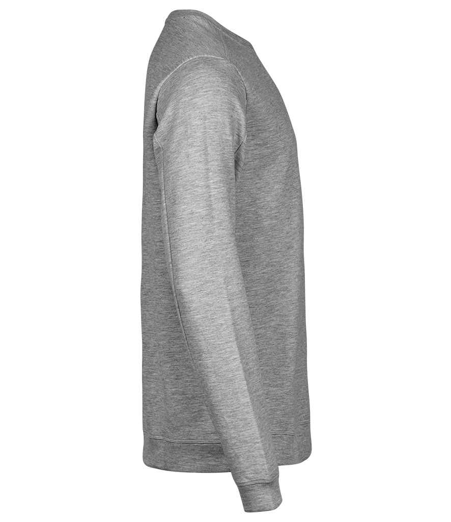 Tee Jays Tee Jays Athletic Crew Neck Sweatshirt Heather Grey