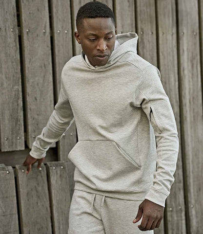 Tee Jays Tee Jays Athletic Hooded Sweatshirt Heather Grey