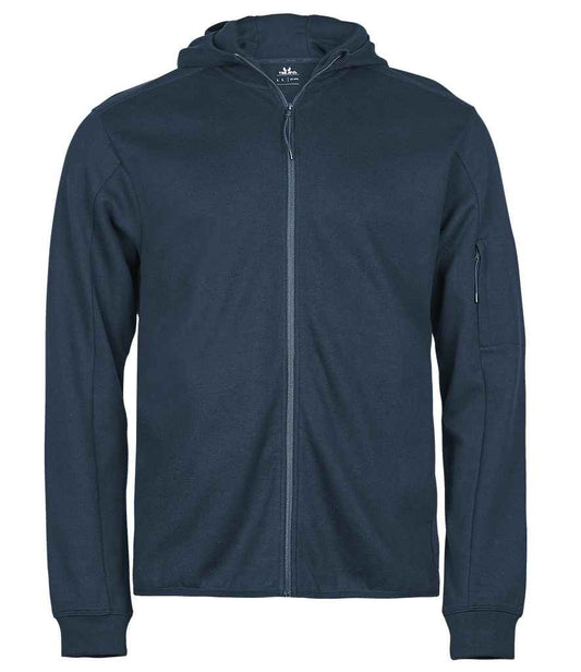 Tee Jays Athletic Hooded Full Zip Sweat Jacket - model image