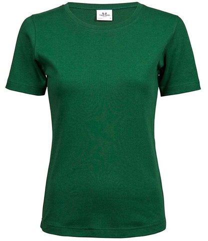 Tee Jays Tee Jays Ladies Interlock T-Shirt Forest Green