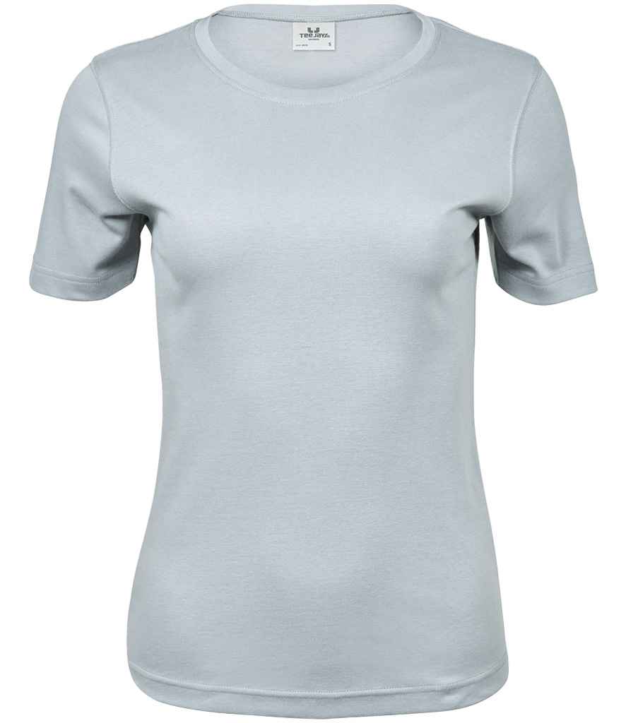 Tee Jays Tee Jays Ladies Interlock T-Shirt Ice Blue