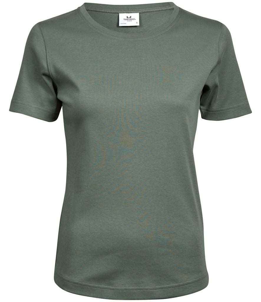 Tee Jays Tee Jays Ladies Interlock T-Shirt Leaf Green