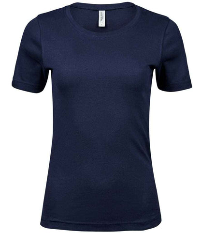 Tee Jays Tee Jays Ladies Interlock T-Shirt Navy