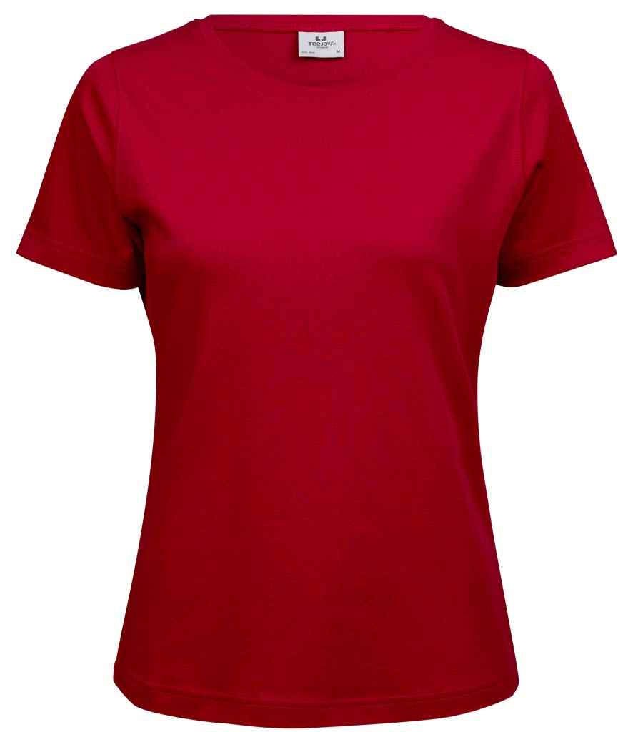 Tee Jays Tee Jays Ladies Interlock T-Shirt Red