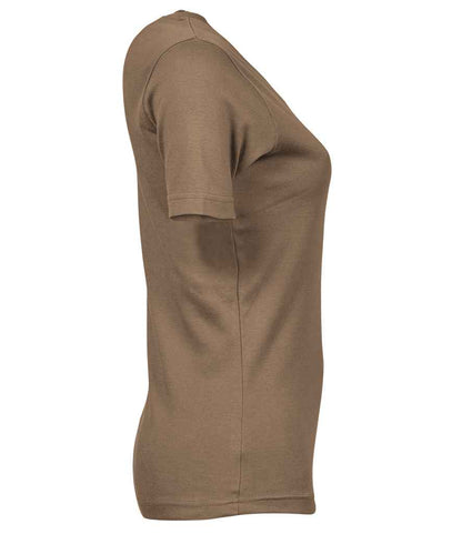 Tee Jays Tee Jays Ladies Interlock T-Shirt Wood