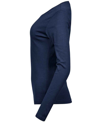 Tee Jays Ladies Long Sleeve Interlock T-Shirt