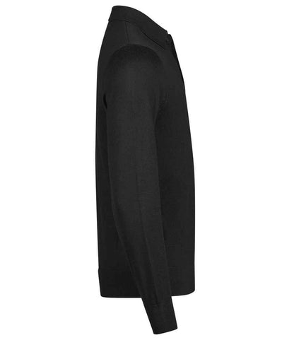 Tee Jays Tee Jays Knitted Polo Shirt Black