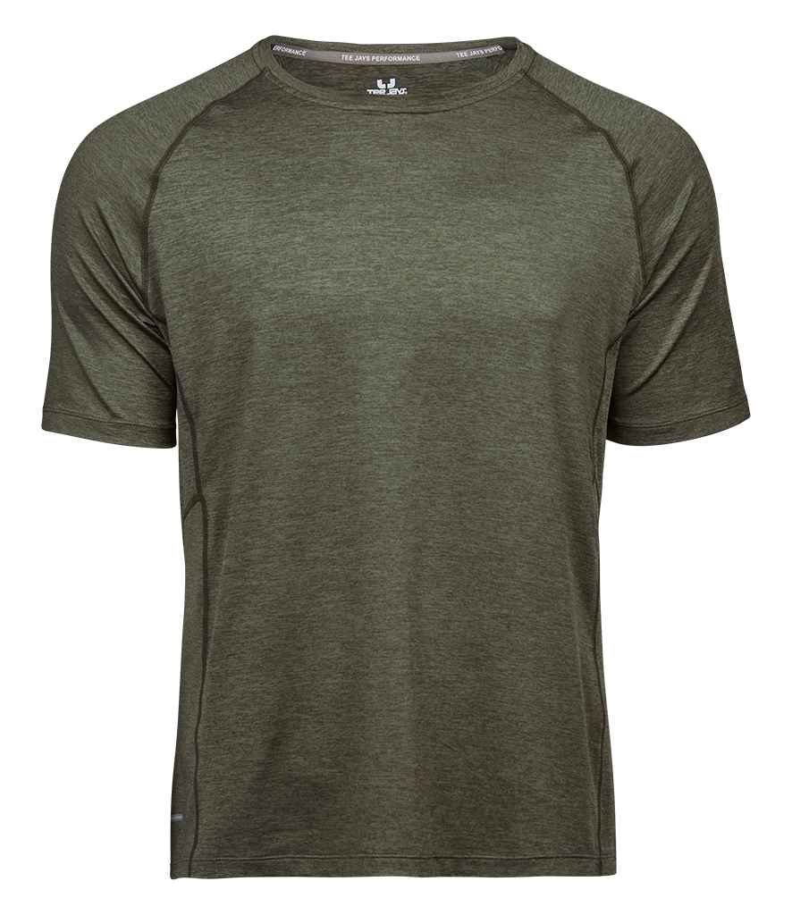 Tee Jays Tee Jays CoolDry™ T-Shirt Olive Melange