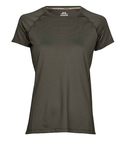 Tee Jays Tee Jays Ladies CoolDry™ T-Shirt Deep Green
