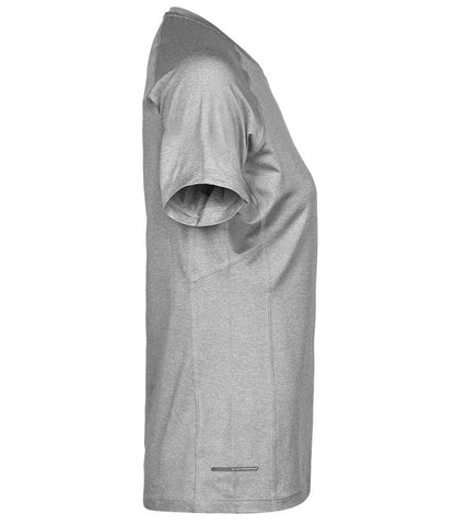 Tee Jays Tee Jays Ladies CoolDry™ T-Shirt Grey Melange