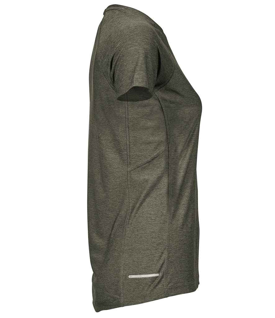 Tee Jays Tee Jays Ladies CoolDry™ T-Shirt Olive Melange