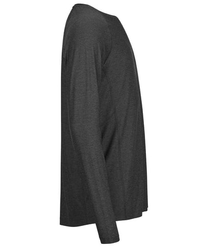 Tee Jays Tee Jays Long Sleeve CoolDry™ T-Shirt Black Melange