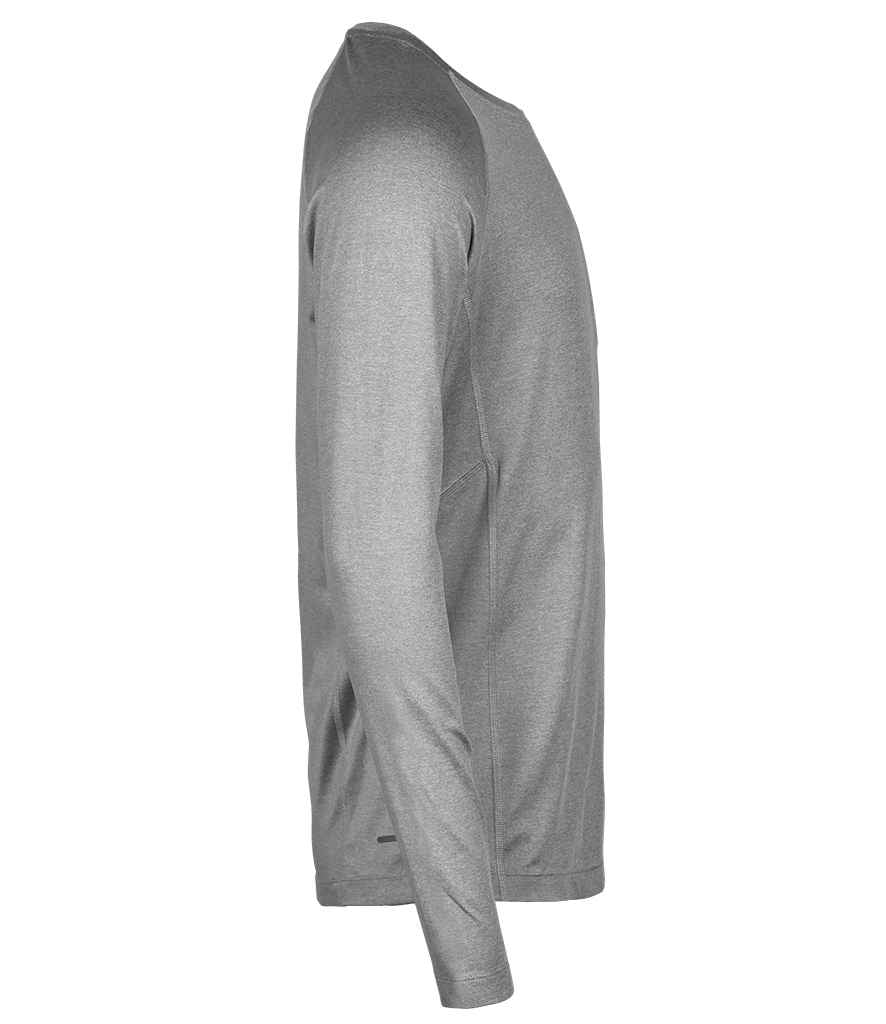 Tee Jays Tee Jays Long Sleeve CoolDry™ T-Shirt Grey Melange