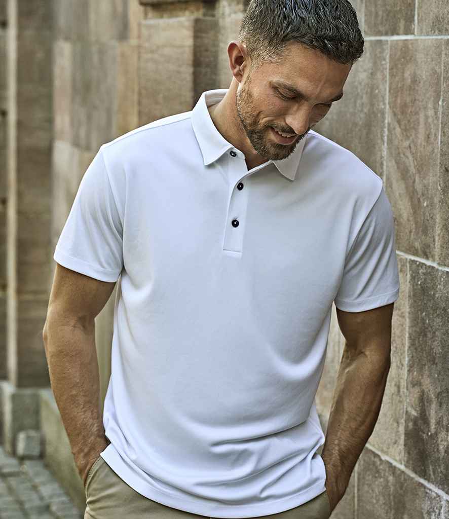 Tee Jays Tee Jays Luxury Sport Polo Shirt White