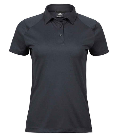 Tee Jays Tee Jays Ladies Luxury Sport Polo Shirt Dark Grey