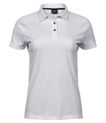 Tee Jays Tee Jays Ladies Luxury Sport Polo Shirt White