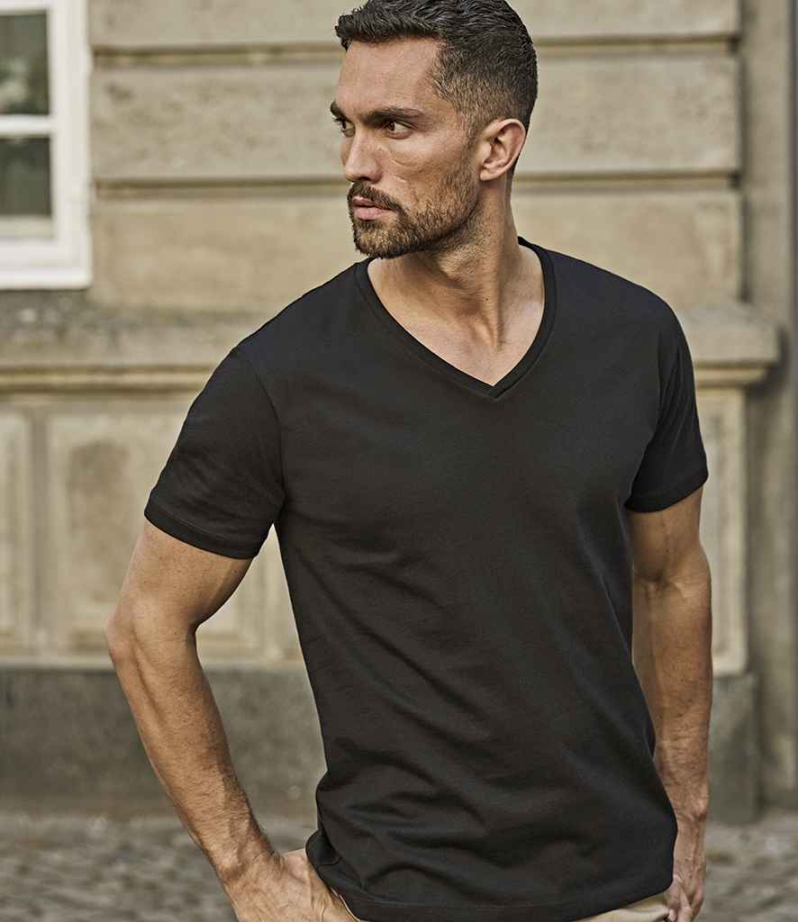Tee Jays Tee Jays V Neck Sof T-Shirt Black