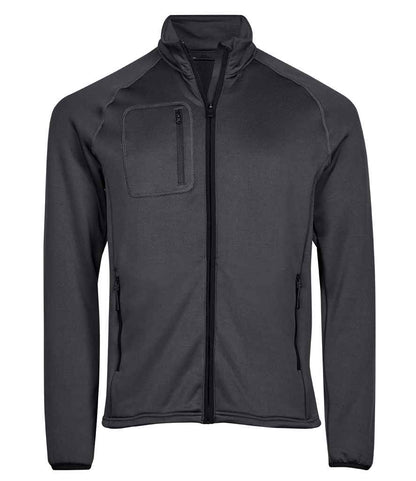 Tee Jays Stretch Fleece Jacket in Dark Grey