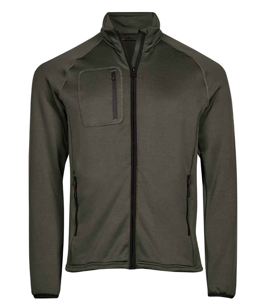 Tee Jays Tee Jays Stretch Fleece Jacket Deep Green
