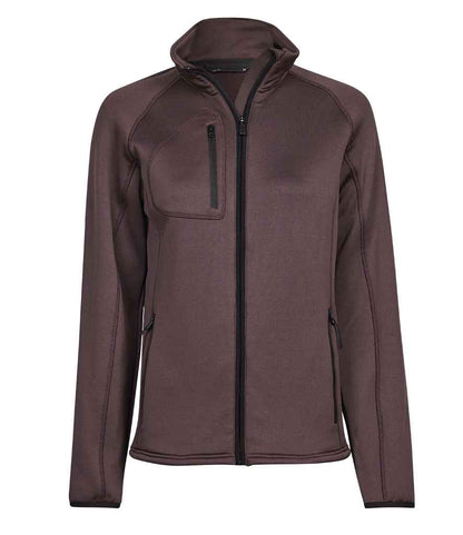 Tee Jays Ladies Stretch Fleece Jacket in Grape