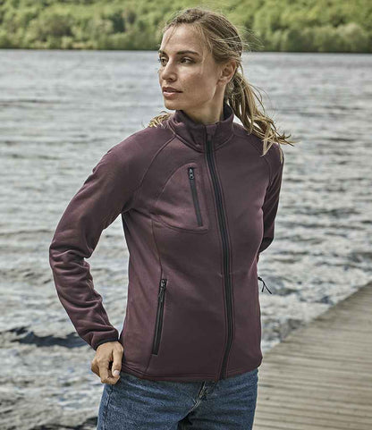 Tee Jays Tee Jays Ladies Stretch Fleece Jacket Grape