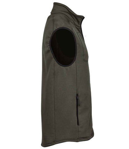 Tee Jays Tee Jays Stretch Fleece Bodywarmer Deep Green