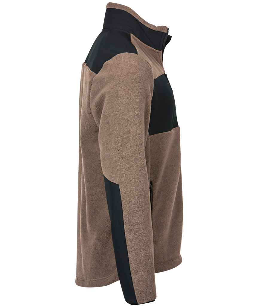 Tee Jays Tee Jays Mountain Fleece Jacket Clay/Black