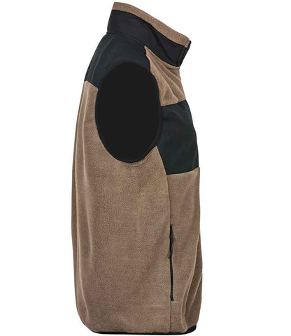 Tee Jays Tee Jays Mountain Fleece Bodywarmer Clay/Black