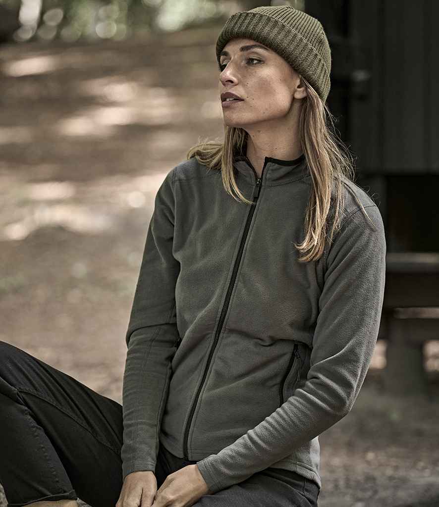 Tee Jays Tee Jays Ladies Active Fleece Jacket Dark Grey