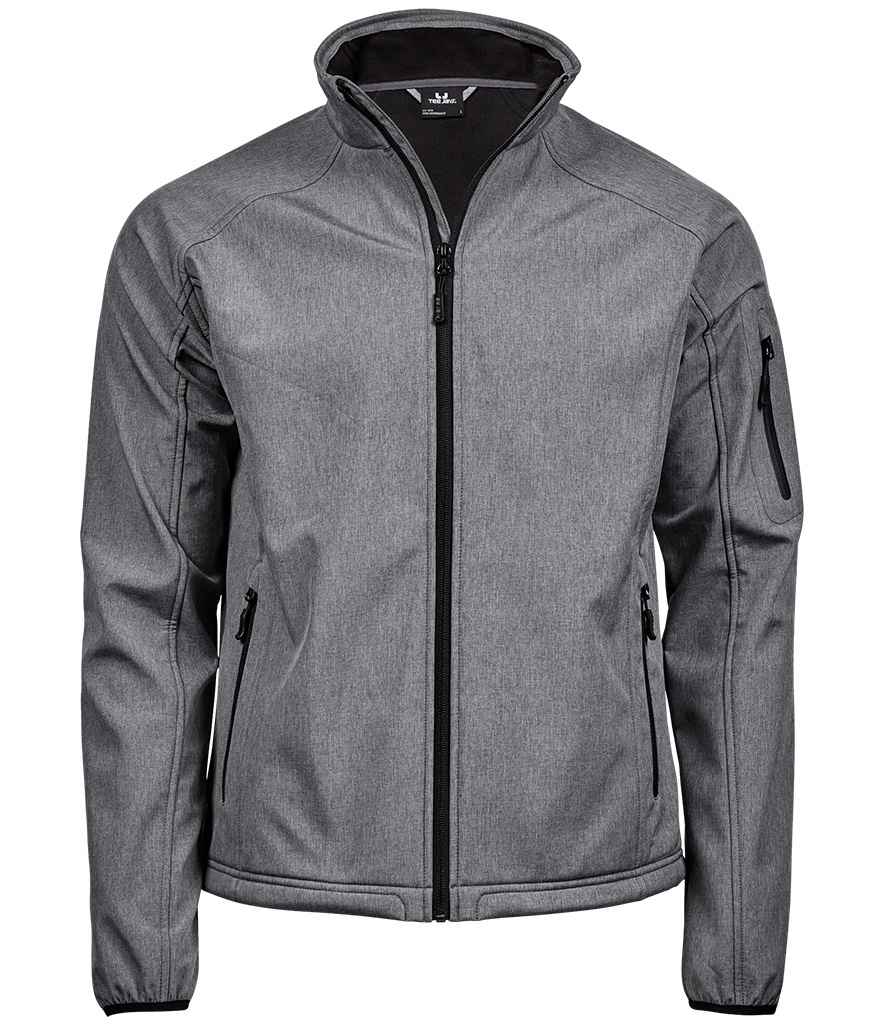 Tee Jays Tee Jays Lightweight Performance Soft Shell Jacket Grey Melange