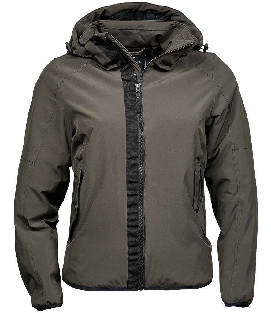 Tee Jays Tee Jays Ladies Urban Adventure Shell Jacket Dark Olive