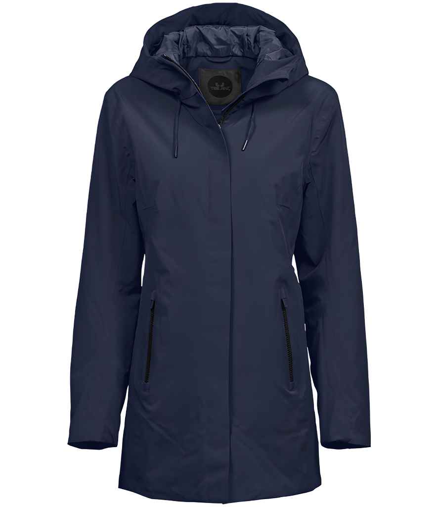 Tee Jays Tee Jays Ladies All Weather Parka Jacket Deep Navy