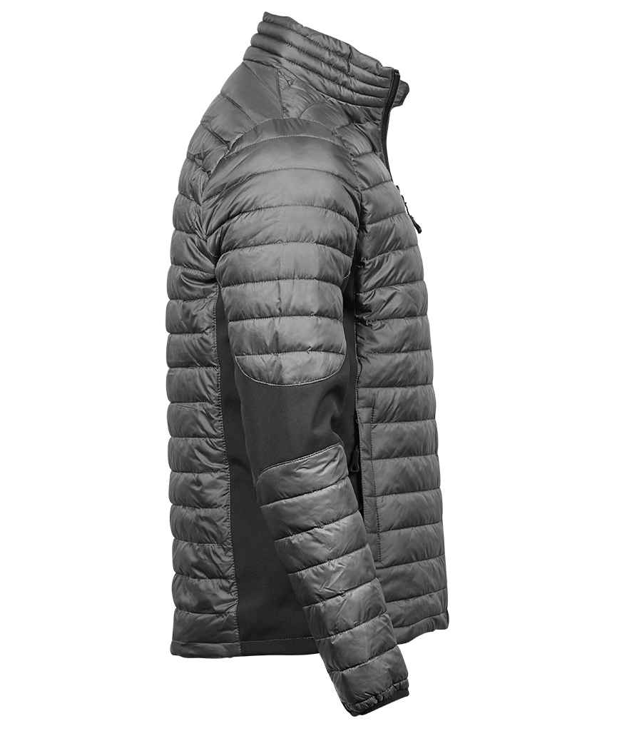 Tee Jays Tee Jays Crossover Padded Jacket Space Grey/Black